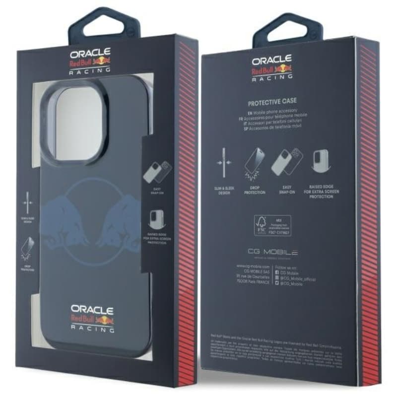 Red Bull IML Two Bulls MagSafe - iPhone 16 Pro Max Case (Navy Blue) 8