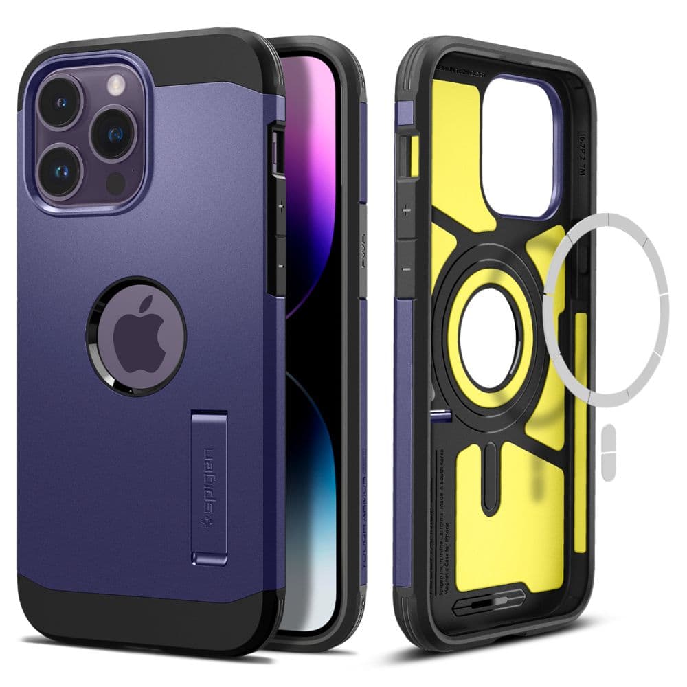 Spigen Tough Armor MagFit - Case for iPhone 14 Pro Max MagSafe (Purple)
