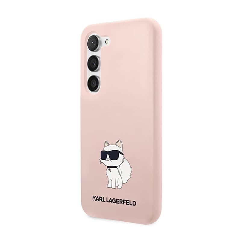 Karl Lagerfeld Silicone NFT Choupette - Case for Samsung Galaxy S23+ (Pink) 2