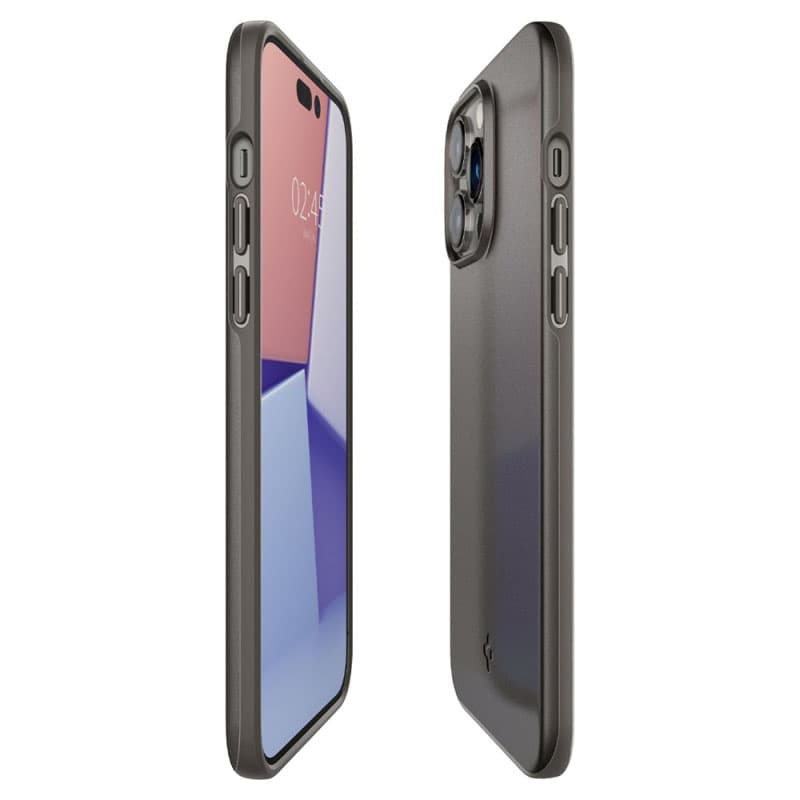 Spigen Thin Fit - Case for iPhone 14 Pro Max (Gunmetal) 6