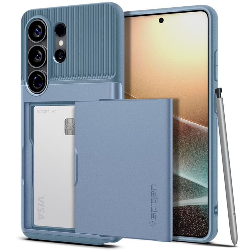 Spigen Slim Armor CS - Case for Samsung Galaxy S26 Ultra (Light Blue) 1
