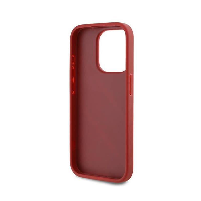 Karl Lagerfeld Diagonal Quilted Script - Case for iPhone 15 Pro Max (Red) 7