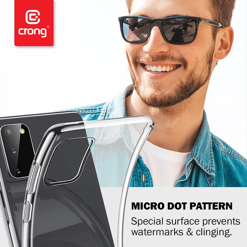 Crong Crystal Slim Cover - Xiaomi Mi Note 10 / Mi Note 10 Pro Case (Transparent) 5