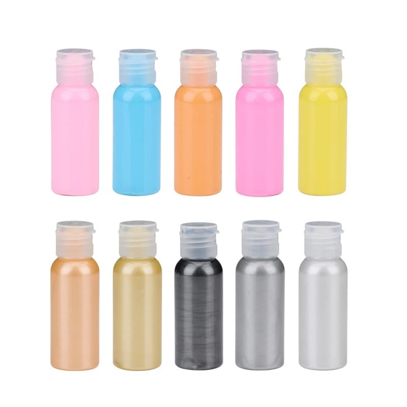 Artico - Set of neon / metallic acrylic paints in tubes 30 ml 2