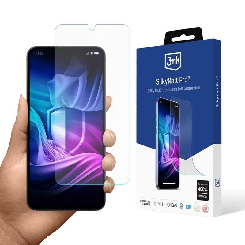 3mk Silky Matt Pro - Matte Protective Film for Samsung Galaxy S25 1