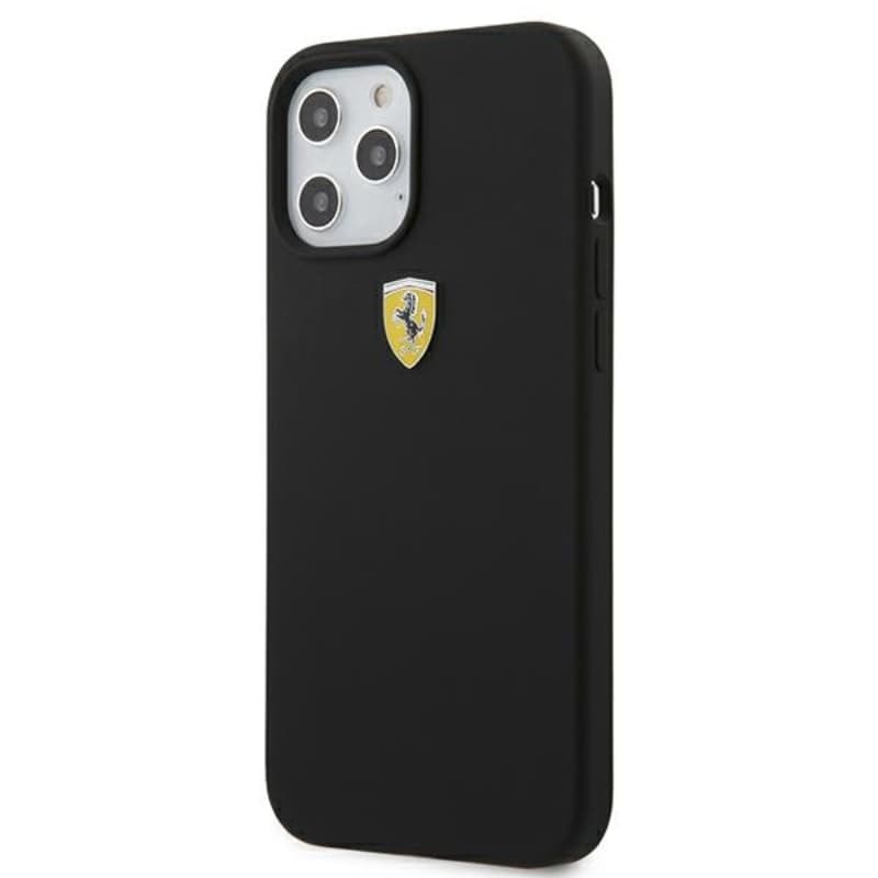 Ferrari On Track Silicone - Case for iPhone 12 Pro Max (Black) 2