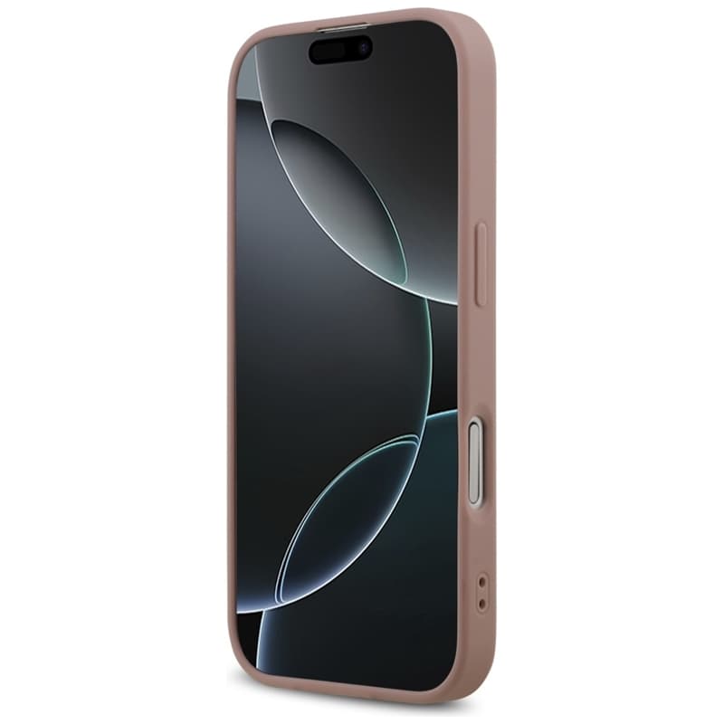Guess Fixed Glitter Big 4G - Case iPhone 17 (pink) 5