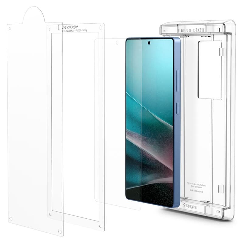 Spigen Elite Shield EZ Fit HD - Hydrogel Screen Protector for Samsung Galaxy S25 Ultra (Clear) 6