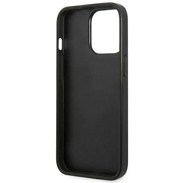 Karl Lagerfeld Perforated Allover - Cover for iPhone 13 Pro (Black) 7