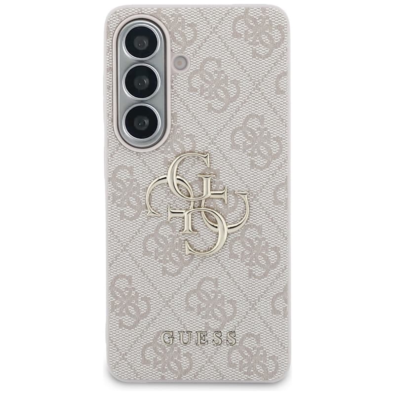 Guess 4G Big Metal Logo - Samsung Galaxy S26 Case (Pink) 3