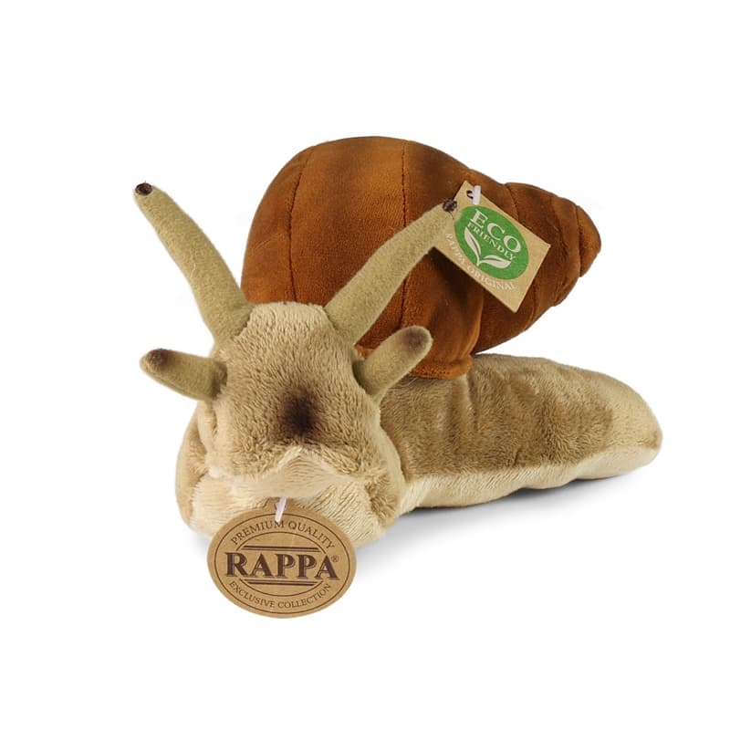 Rappa - Plush realistic stuffed toy Snail 24 cm Eco-Friendly 2