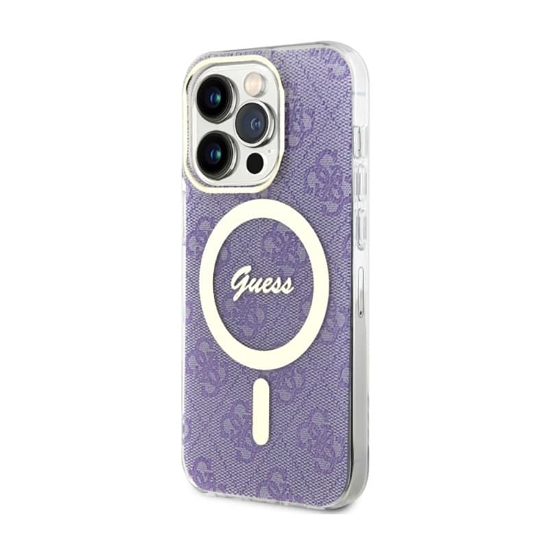 Guess 4G MagSafe - Case for iPhone 14 Pro (Purple) 2