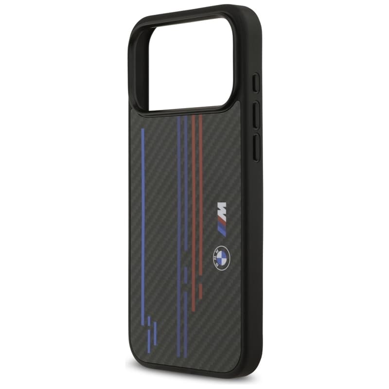 BMW M Kevlar Lines & Logo MagSafe - iPhone 17 Pro Max Case (Black) 6