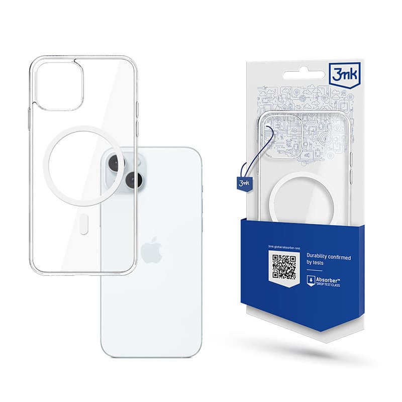 3mk Mag Case - Case for iPhone 15 Plus (Transparent) 1