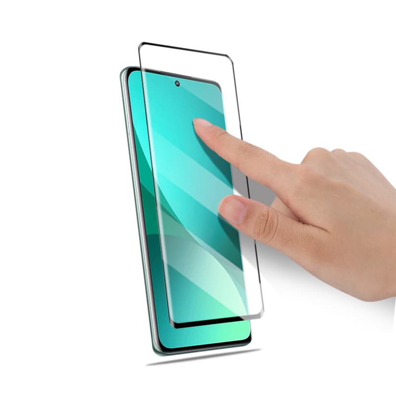 Mocolo 3D 9H Full Glue - Full screen protection glass for Xiaomi 12 Pro (Black) 3