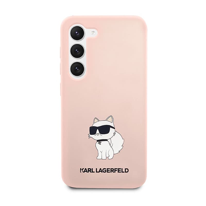 Karl Lagerfeld Silicone NFT Choupette - Case for Samsung Galaxy S23+ (Pink) 3
