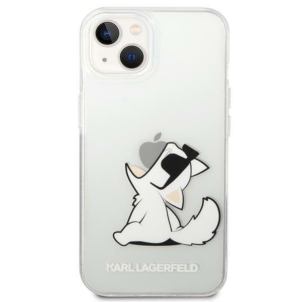 Karl Lagerfeld Leather Perforated Logo Case iPhone 14 Plus 3