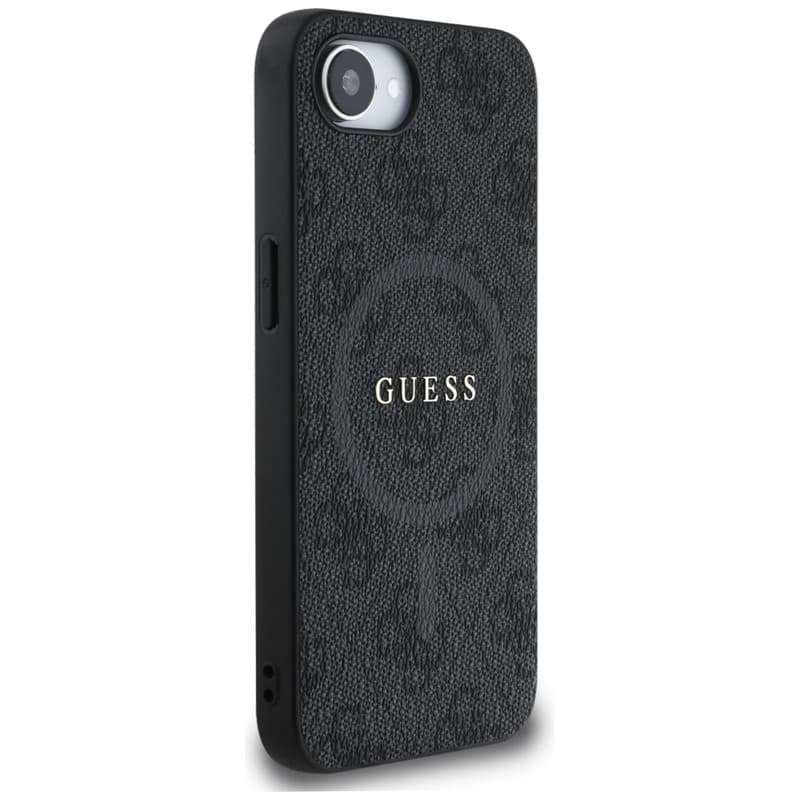 Guess 4G Ring Classic Logo MagSafe - Case for iPhone 16e (black) 4