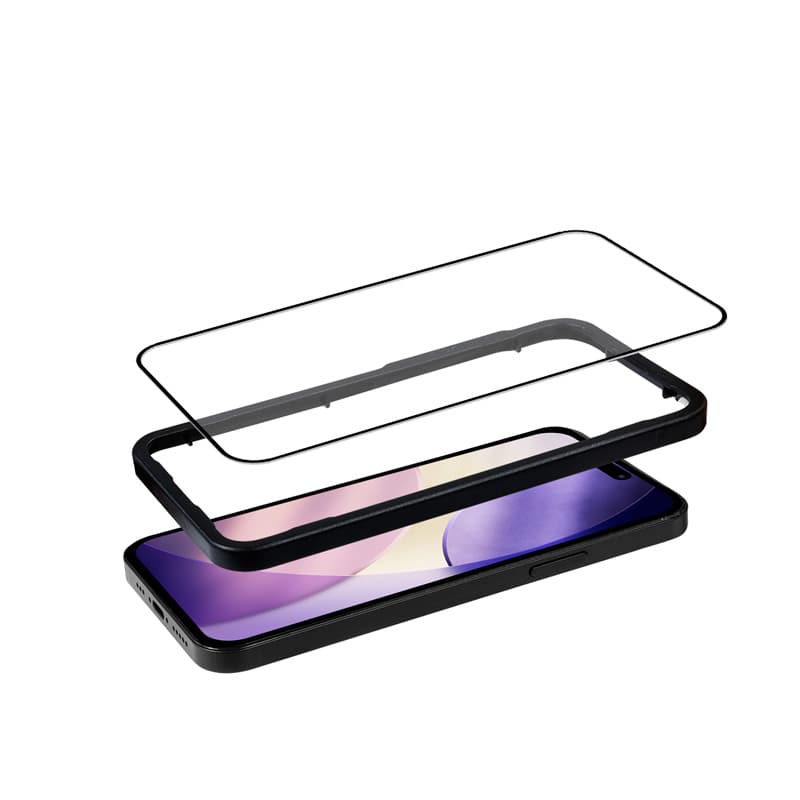 Crong 3D Armor Glass - Tempered glass iPhone 17 + installation frame 3