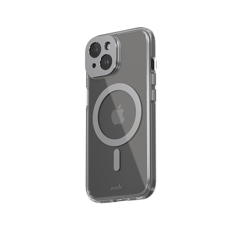 Moshi iGlaze MagSafe - Case for iPhone 15 (Meteorite Gray) 2