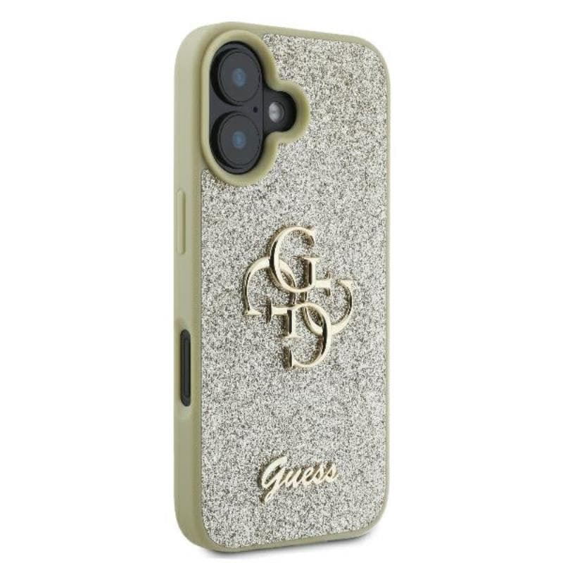 Guess Fixed Glitter Big 4G - Case iPhone 16 Plus (gold) 4