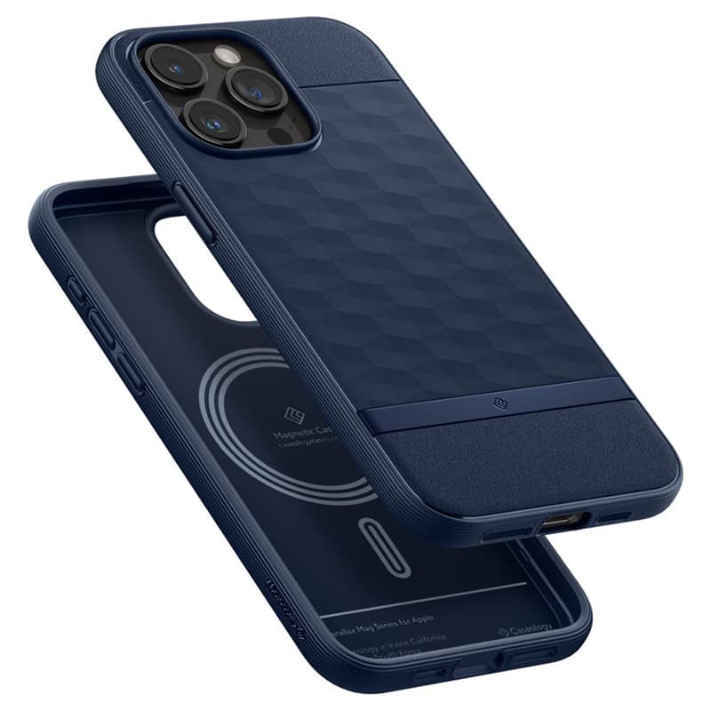 Spigen Caseology Parallax Mag MagSafe - Case for iPhone 15 Pro (Midnight Blue) 6