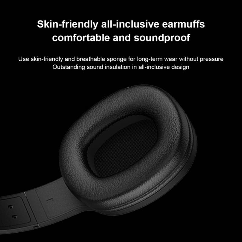 WEKOME M8 - Wireless Over-Ear Bluetooth V5.0 Headphones (Black) 7