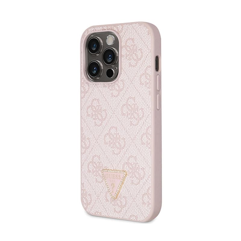 Guess Crossbody 4G Metal Logo - iPhone 15 Pro Case (pink) 2