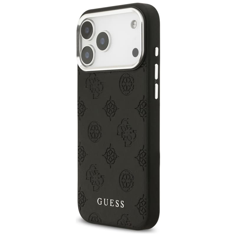 Guess Peony Hot Stamp Script MagSafe - Case iPhone 17 Pro Max (black) 2