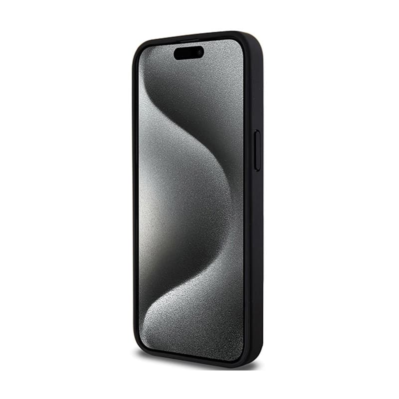 BMW Perforated Twisted Line MagSafe - Case for iPhone 15 Pro (black) 5