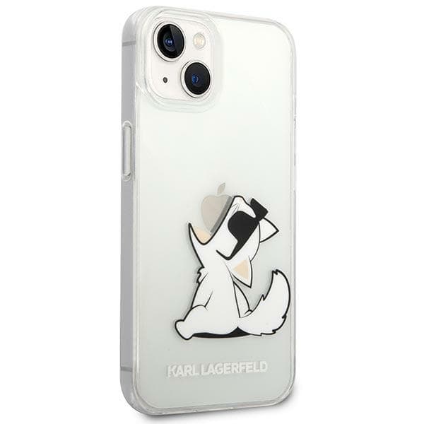 Karl Lagerfeld Leather Perforated Logo Case iPhone 14 Plus 4