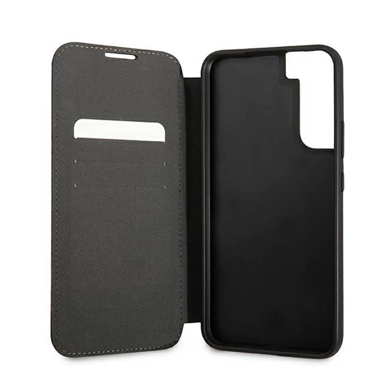 BMW Booktype M Collection Triangles - Case for Samsung Galaxy S22+ (Black) 6