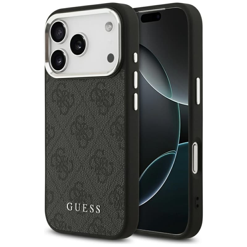 Guess 4G Classic Logo MagSafe - iPhone 17 Pro Case (Black) 1