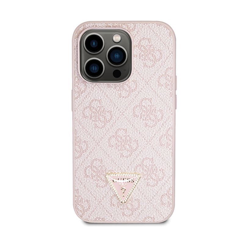 Guess Crossbody 4G Metal Logo - iPhone 15 Pro Case (pink) 3