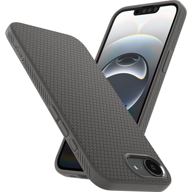 Spigen Liquid Air - Case for iPhone 17e / 16e (Marble Gray) 4