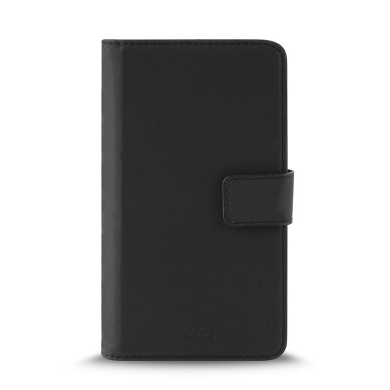 PURO Smart Wallet - Universal case with a holder for taking photos with pockets for cards and money, size XXL (black) 5