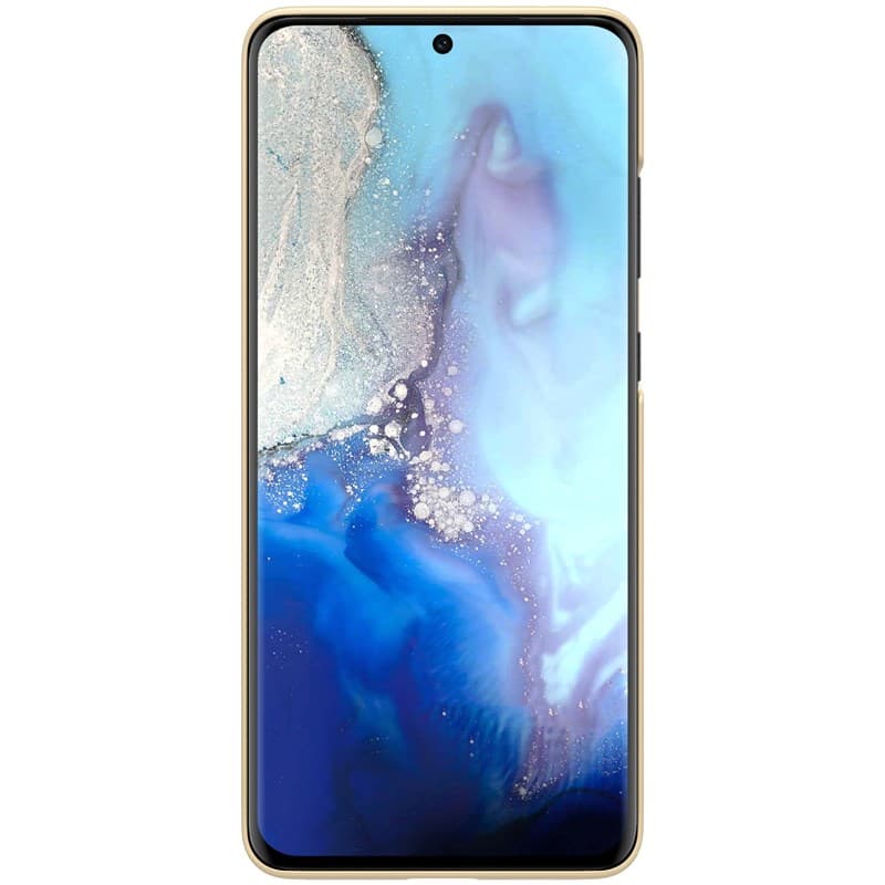 Nillkin Super Frosted Shield - Case for Samsung Galaxy S20 Ultra (Golden) 5