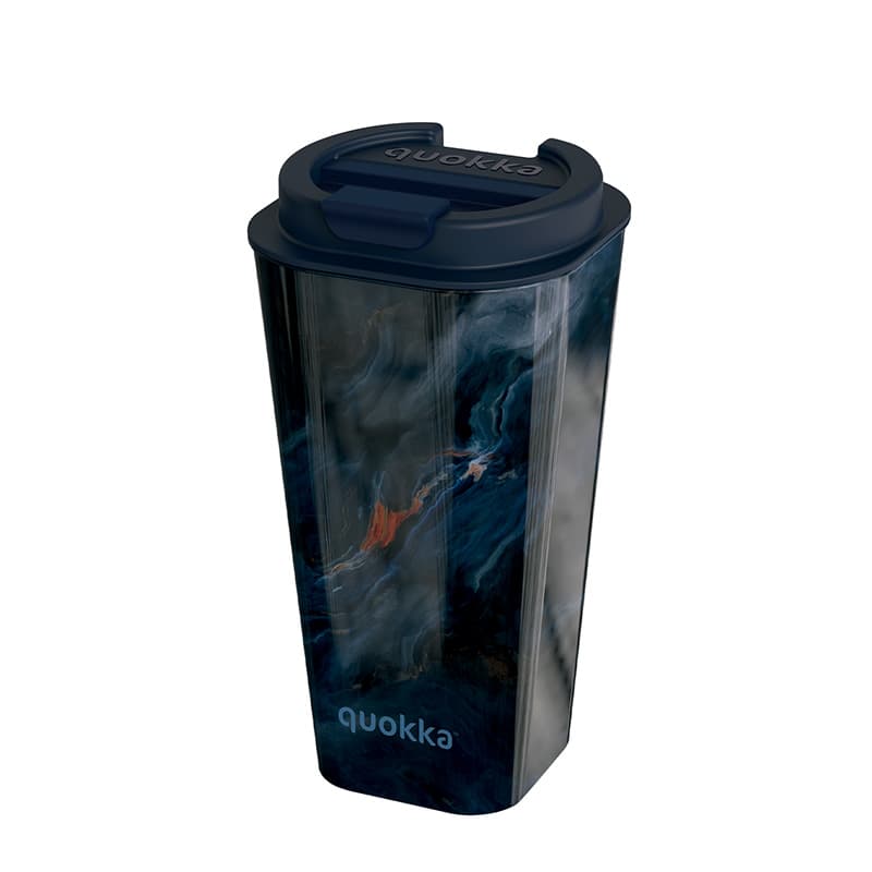 Quokka Vaso Cafe Double Walled - Double Walled Mug 450 ml (Dark Stone) 1