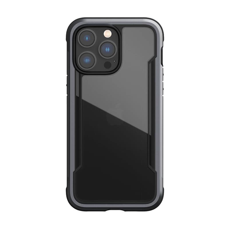 X-Doria Raptic Shield - Aluminum Case for iPhone 14 Pro Max (Drop-Tested 3m) (Black) 8