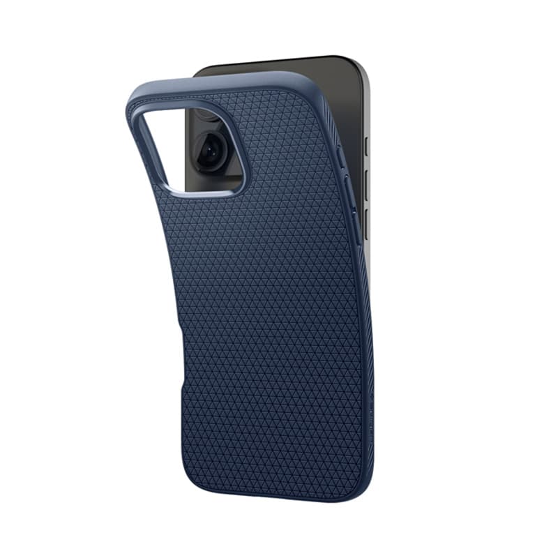 Spigen Liquid Air - Case for iPhone 16 Pro Max (Navy Blue) 5