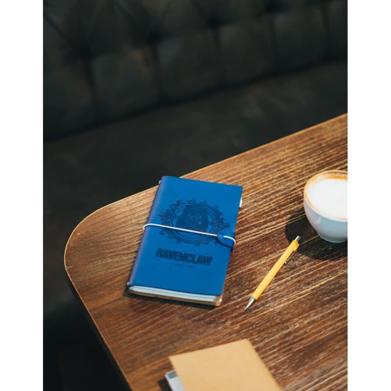 Harry Potter - Ravenclaw Leather Travel Notebook 12x19.5 cm (Blue) 6