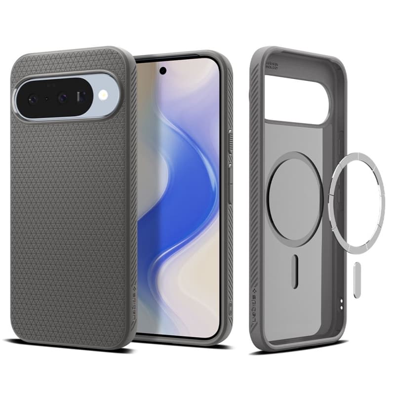 Spigen Liquid Air Mag MagSafe - Case for Google Pixel 10 / 10 Pro (Marble Grey)