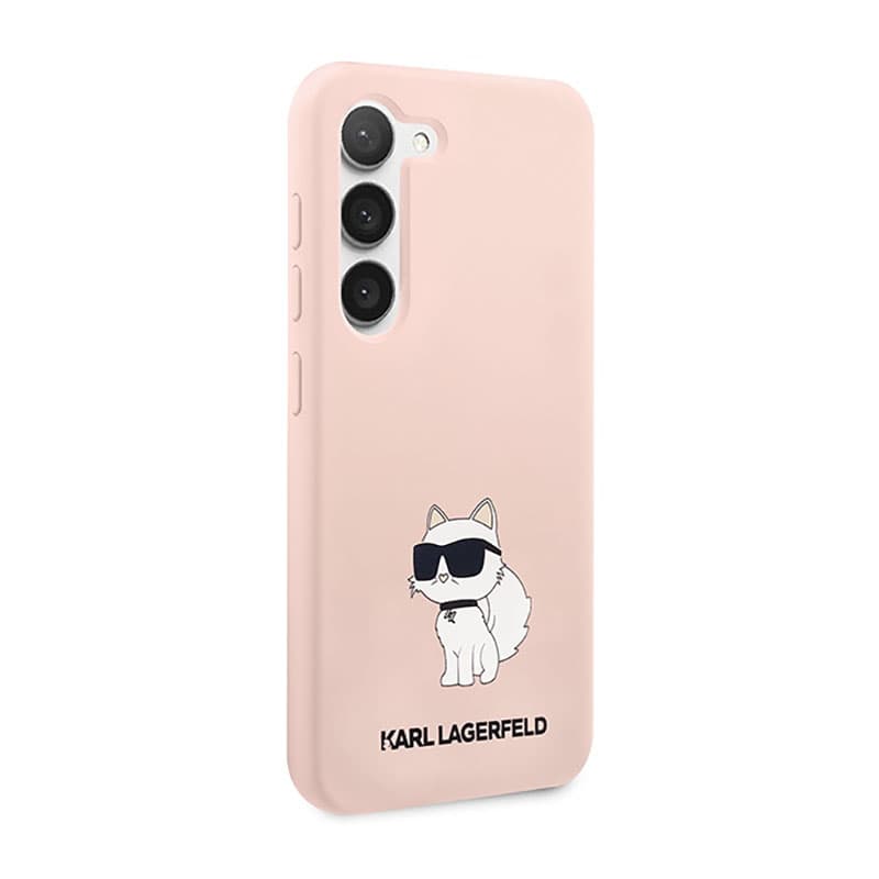 Karl Lagerfeld Silicone NFT Choupette - Case for Samsung Galaxy S23+ (Pink) 4