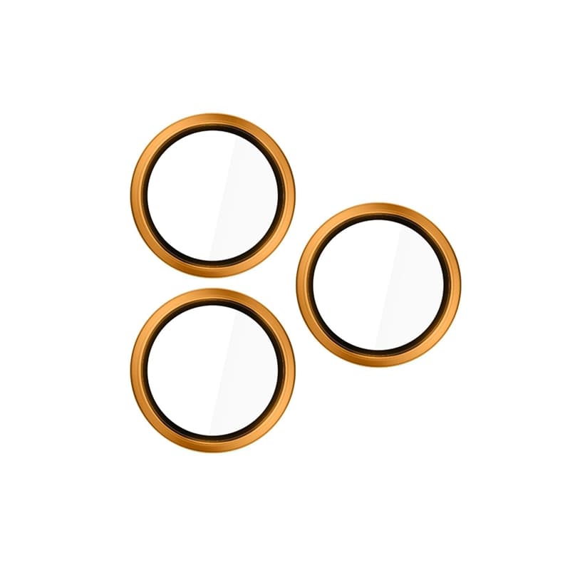 3mk HARDY Lens Protection Pro - Camera Lens Glass for iPhone 17 Pro / iPhone 17 Pro Max (Orange) 7