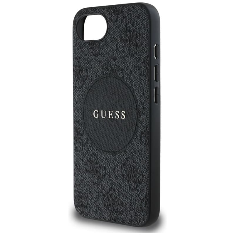 Guess 4G Circle Classic Logo MagSafe - Case for iPhone 16e (black) 6