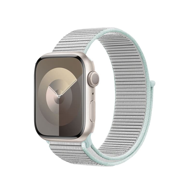 Crong Nylon - Sport Band for Apple Watch 38/40/41/42 mm (Pastel Gray) 3