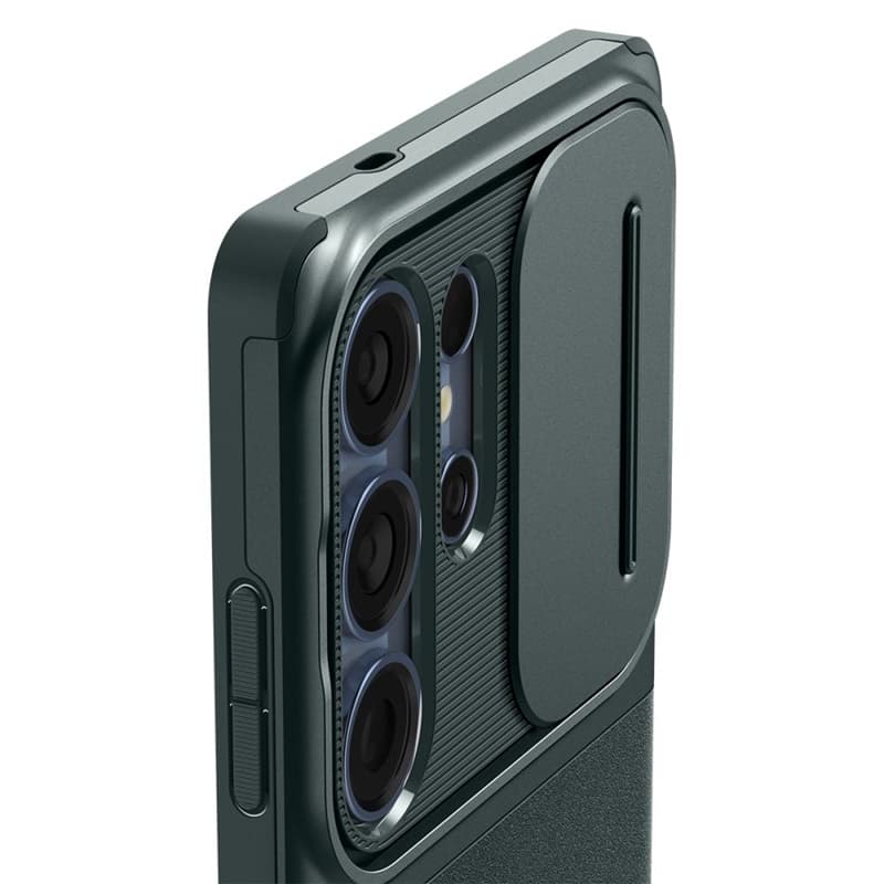 Spigen Optik Armor - Case for Samsung Galaxy S25 Ultra (Abyss Green) 6