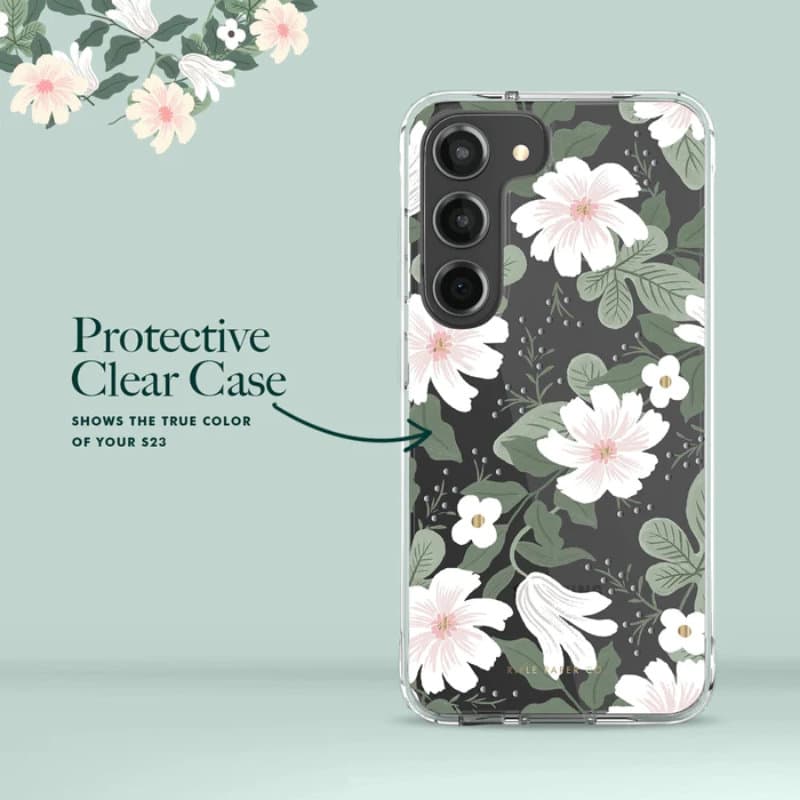 Rifle Paper Clear - Case for Samsung Galaxy S23 (Willow) 5
