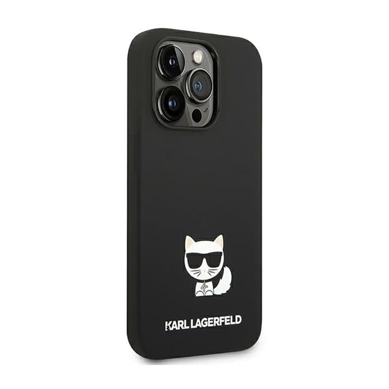 Karl Lagerfeld Choupette Body - Case for iPhone 14 Pro (Black) 4