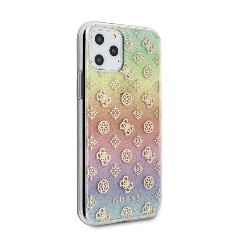 Guess 4G Peony Electroplated Peony - Case for iPhone 11 Pro (Rainbow) 6